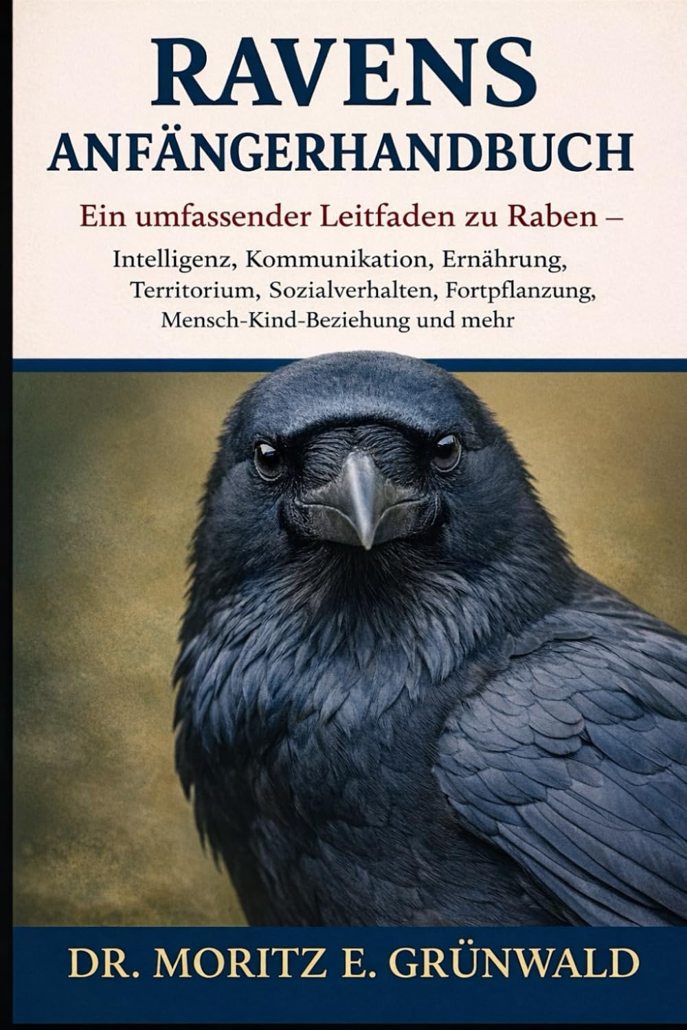 RAVENS ANFÄNGERHANDBUCH: Ein umfassender Leitfaden zu Raben – Intelligenz, Kommunikation, Ernährung, Territorium, Sozialverhalten, Fortpflanzung, Mensch-Kind-Beziehung und mehr