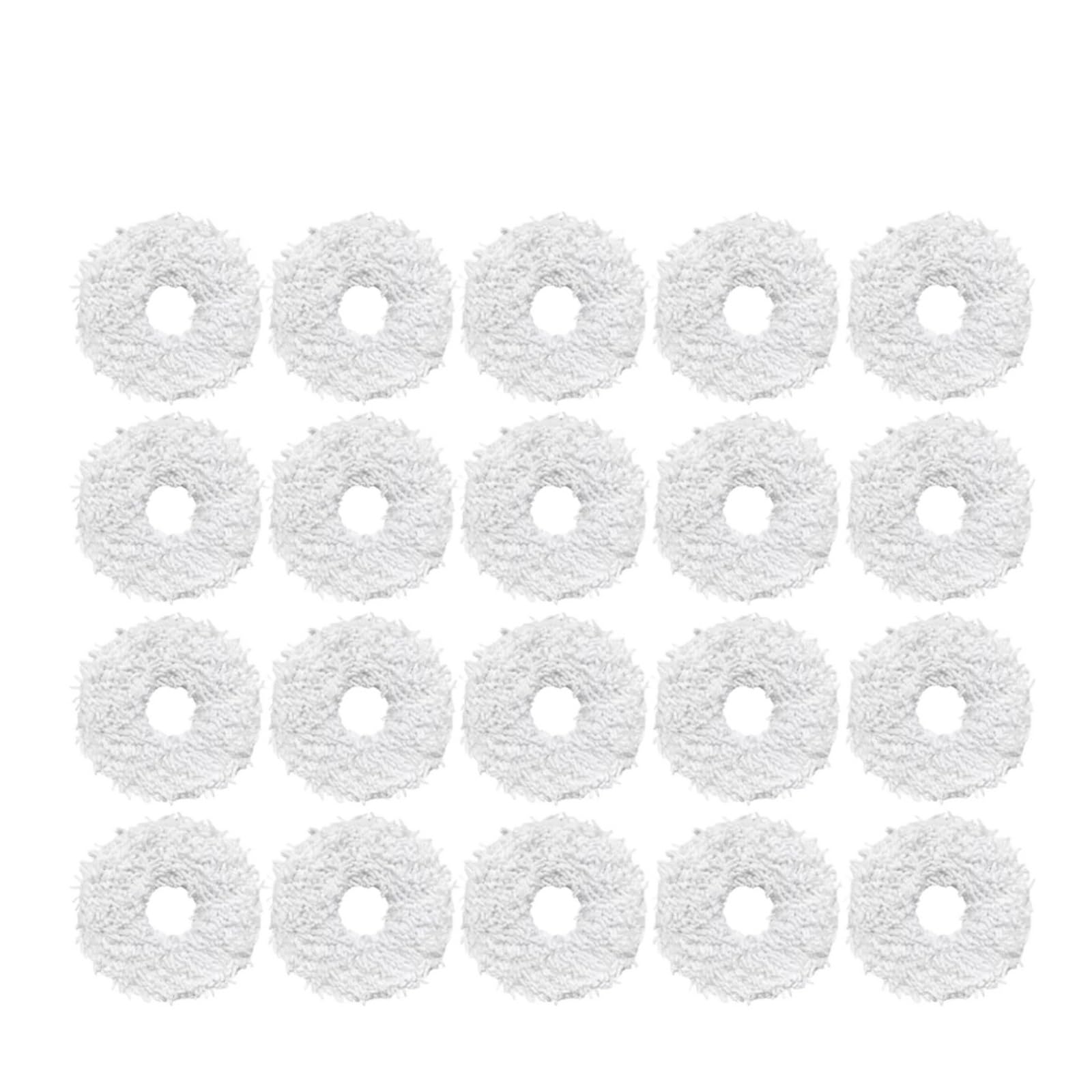 JWEINENL Mop Cloth Pad ，Compatible For Ecovacs，N9 + ，Compatible For Yeedi，K10 Robot Vacuum Cleaner Spare Parts, Vacuum Mop Pad