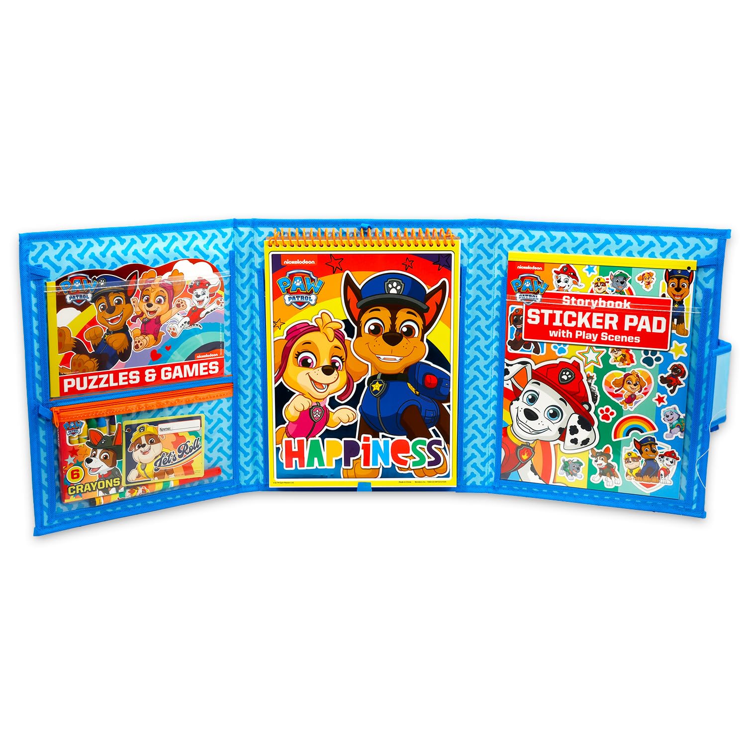 Paw Patrol, set di attività con libri da colorare, adesivi, giochi, puzzle, disegni e molto altro ancora | Paw Patrol Attività per ragazzi, ragazze, bambini