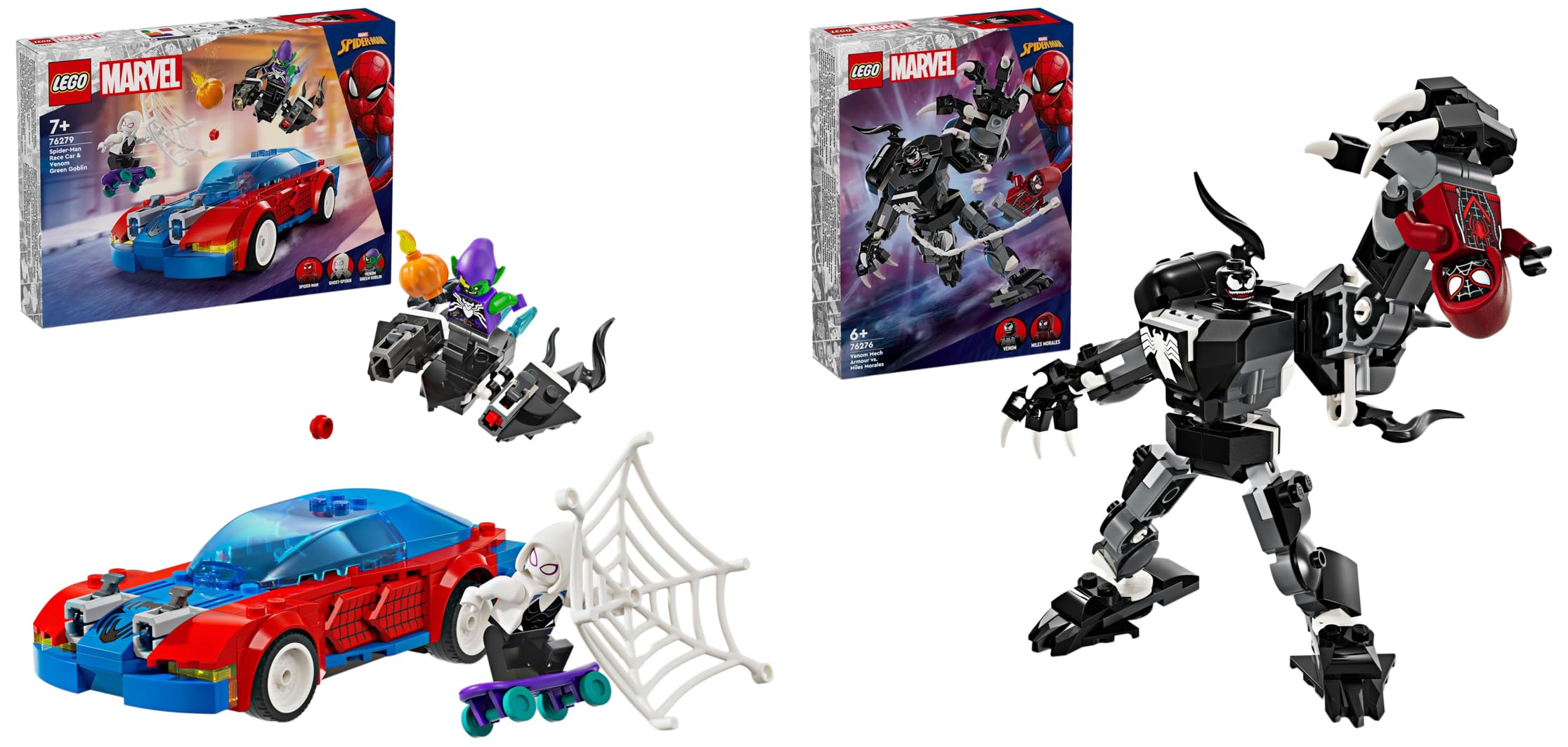 LEGO Marvel Spider-Man Race Car & Venom Green Goblin 76279 (227