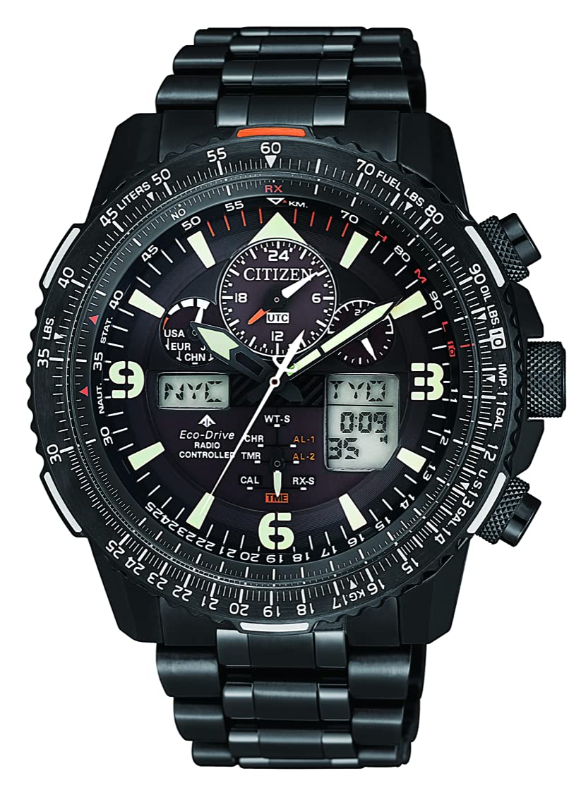 Citizen Analog-Digital Black Dial Mens Watch-JY8085-81E Stainless Steel, Black Strap (B07QG6MJXQ) Amazon Price History, Amazon Price Tracker