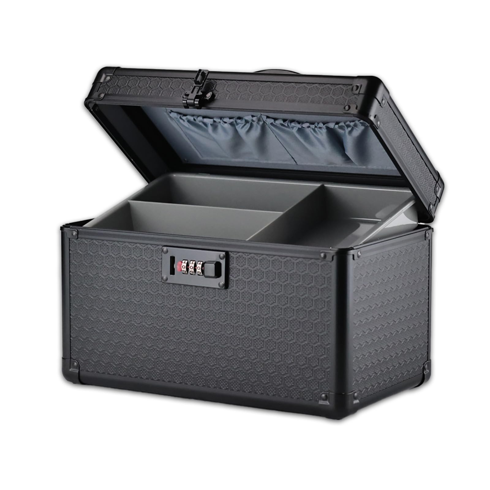 Pogianhae Medicine Lock Box with Code, Secure Multipurpose Locking Box