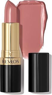 Revlon Super Lustrous Lipstick, Creamy Formula For Soft, Fuller-Looking Lips, Moisturized Feel, 672 Brazilian Tan, 0.15 oz