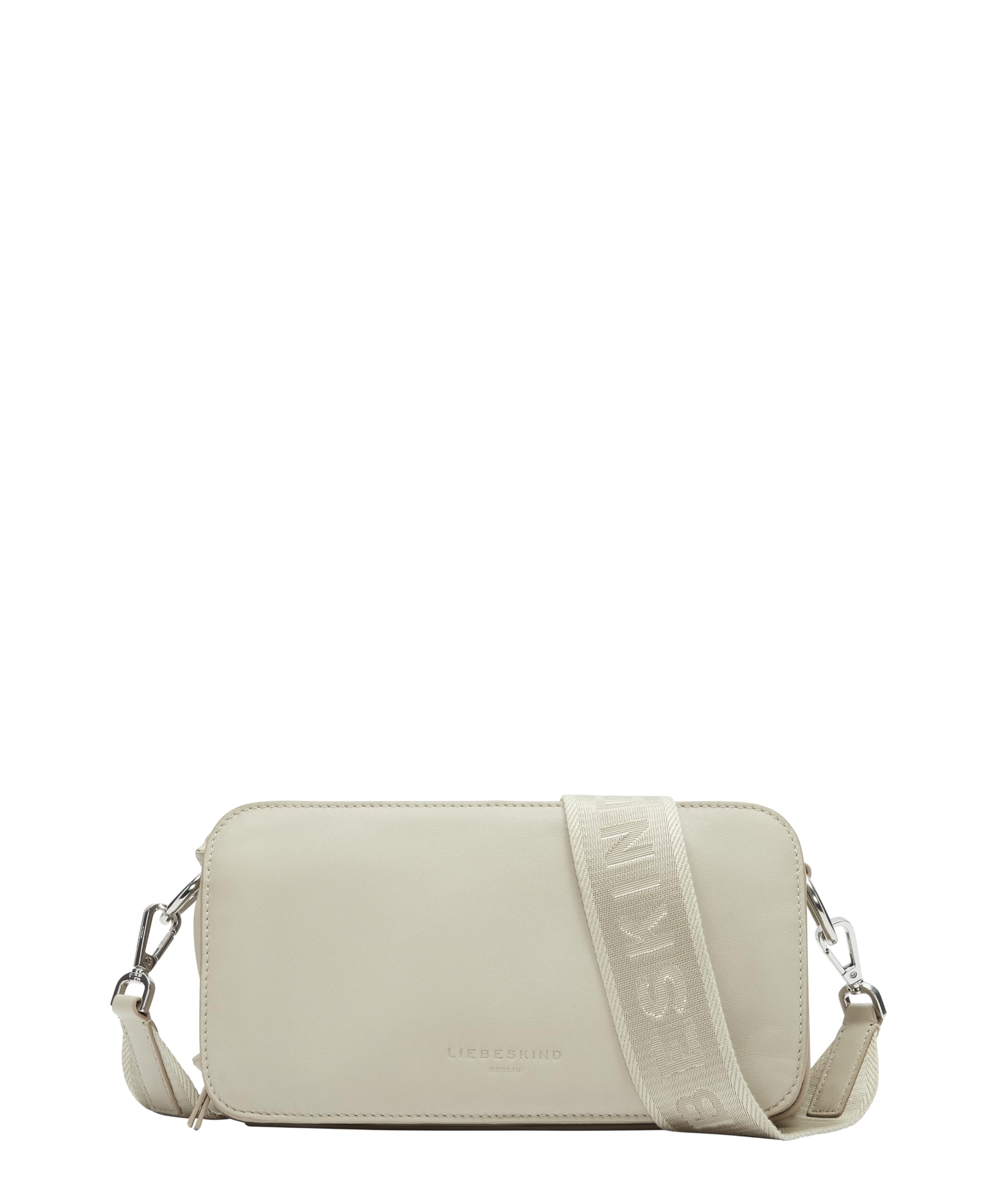 LIEBESKIND BERLIN Leather cross body bag Sheep Natural Clarice Crossbody Bag Milk taupe