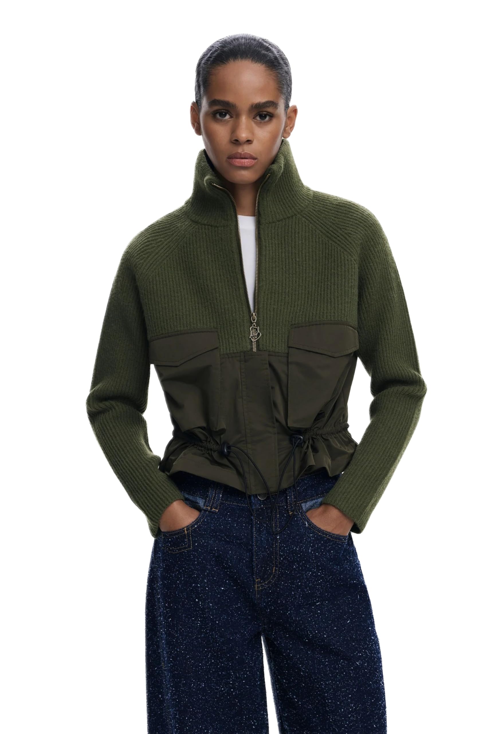 Desigual JERS_TAMPERE, 4008 VERDE CAZA, S