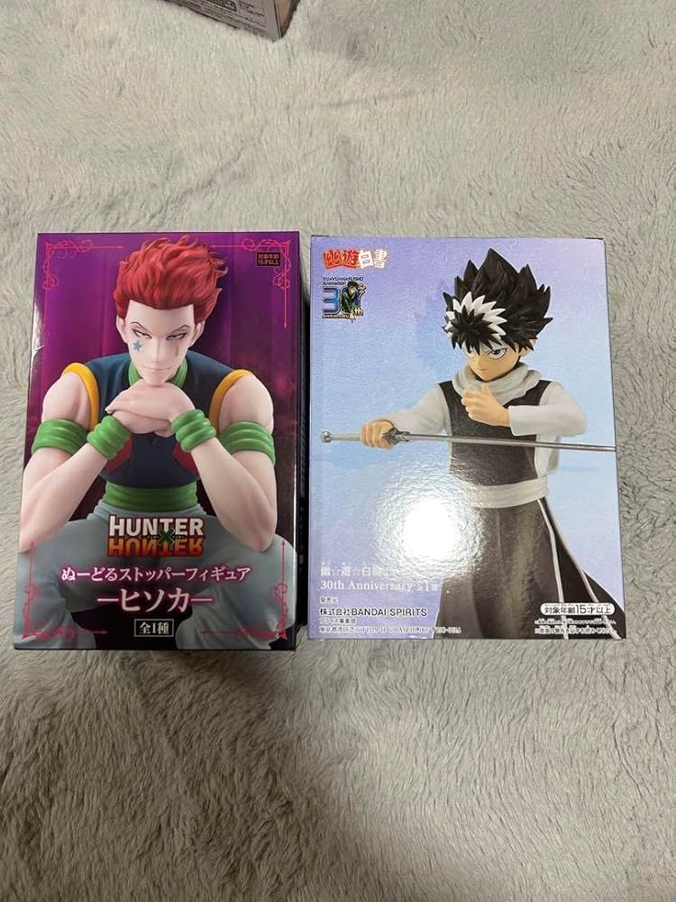 幽☆遊☆白書　HUNTER×HUNTER　フィギュア Amazon.co.jp: 幽遊白書 Hunter??Hunter 飛影 ヒソカ フィギュア