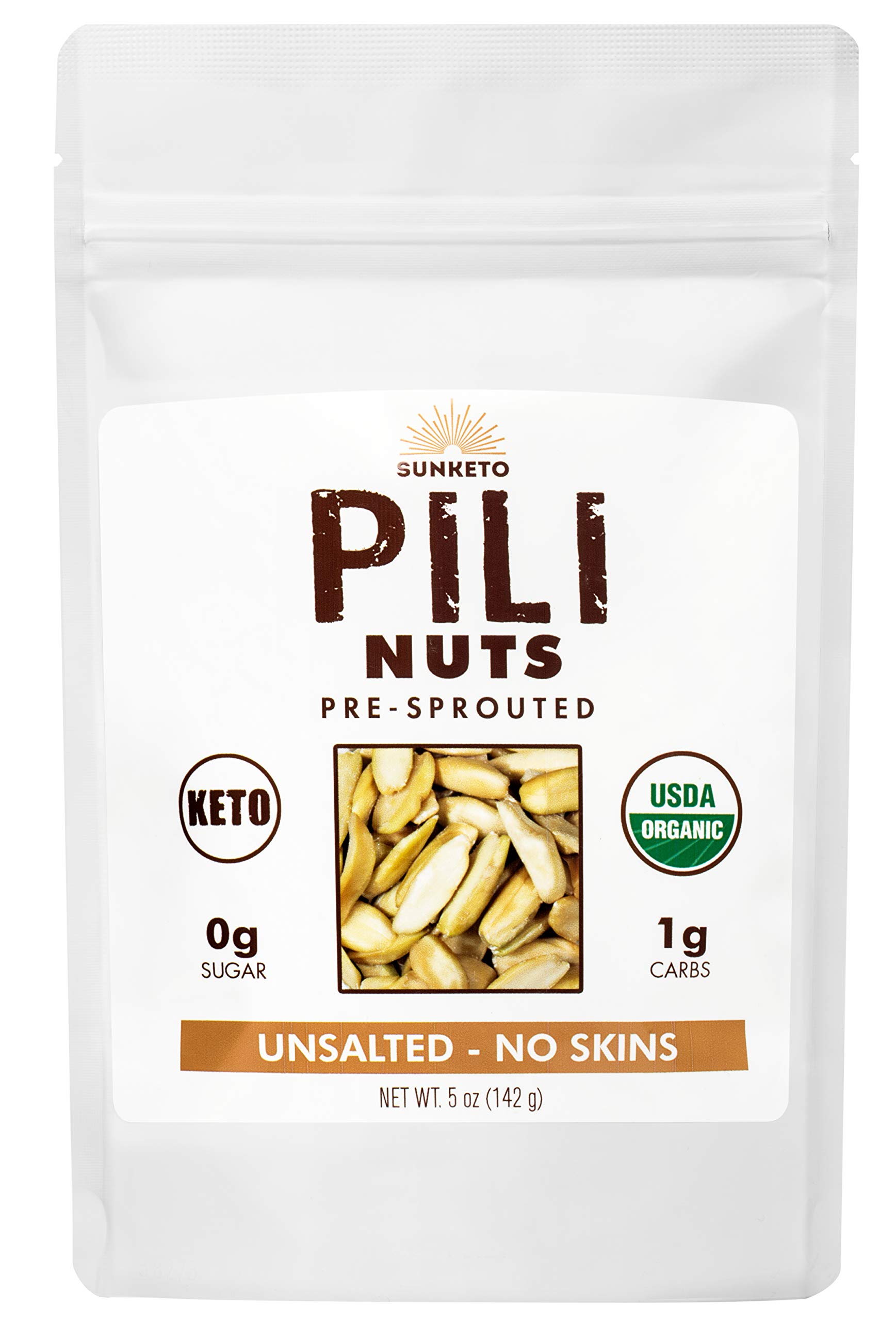 Buy Pili Nuts Keto Wild Sprouted Paleo Vegan Low Carb Sugar Free