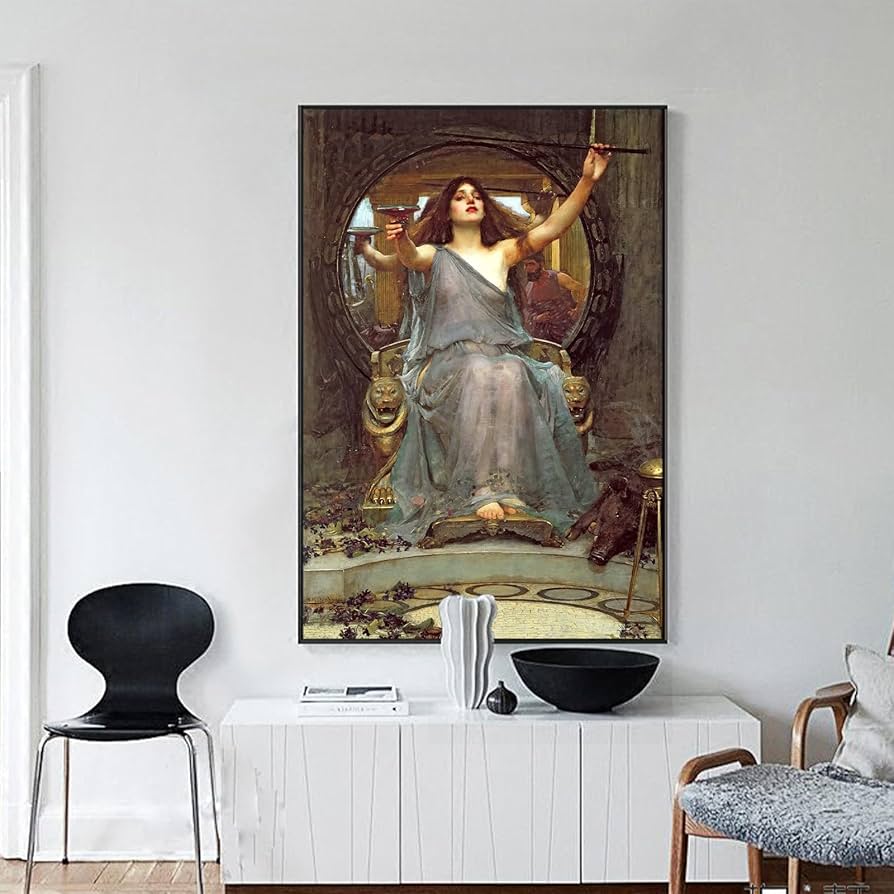 Amazon.co.jp: ZZPT ジョン・ウィリアム・ウォーターハウス