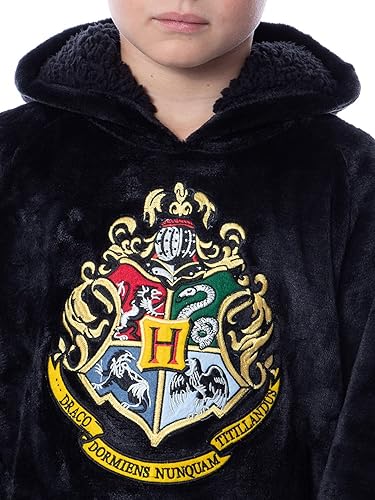 Miniatura 5 de Harry Potter - Disfraz de Hogwarts para niños, manta poncho, bata para niñas y niños