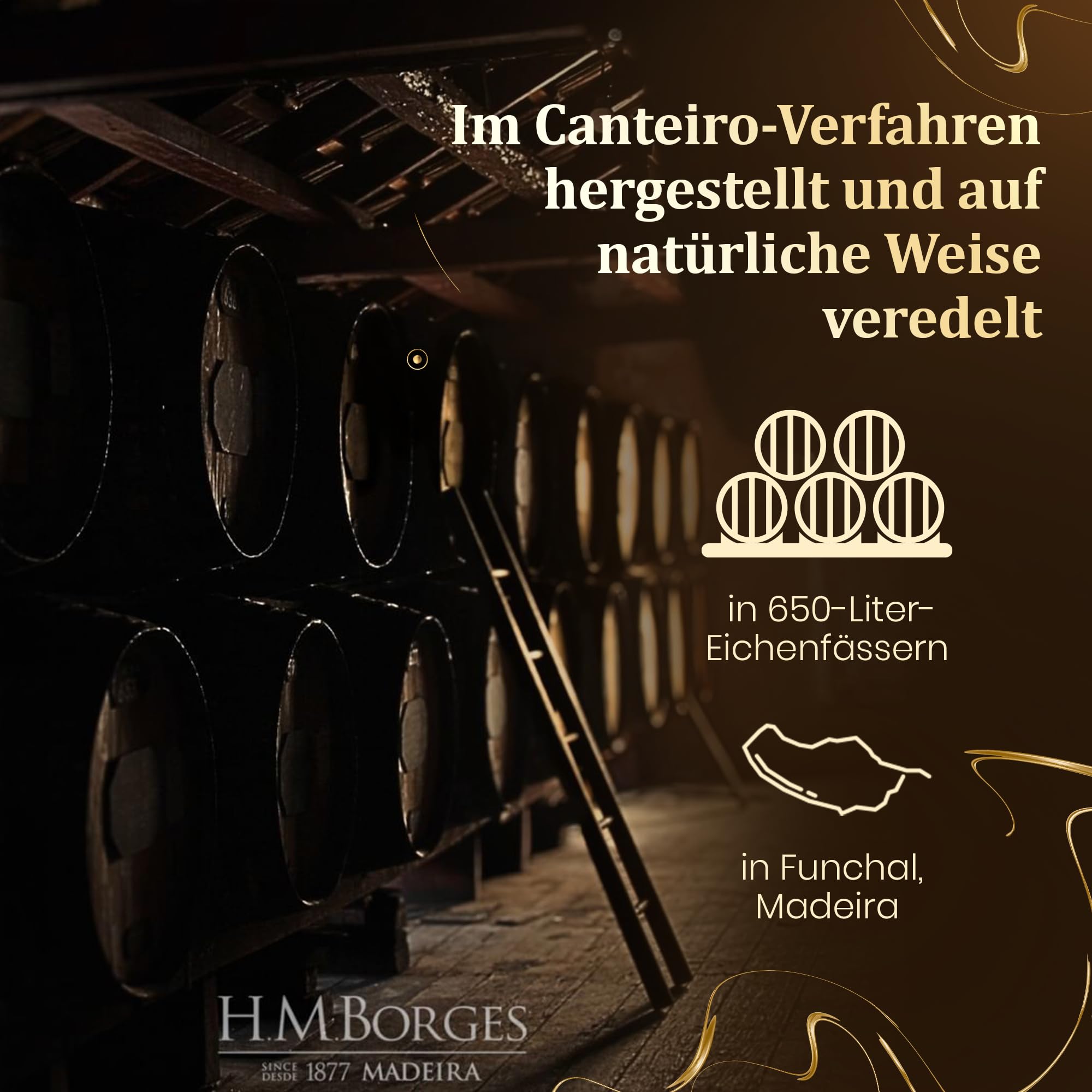 HM Borges, Madeira Wein, 20 Years, sweet, malvasia, 0,75l