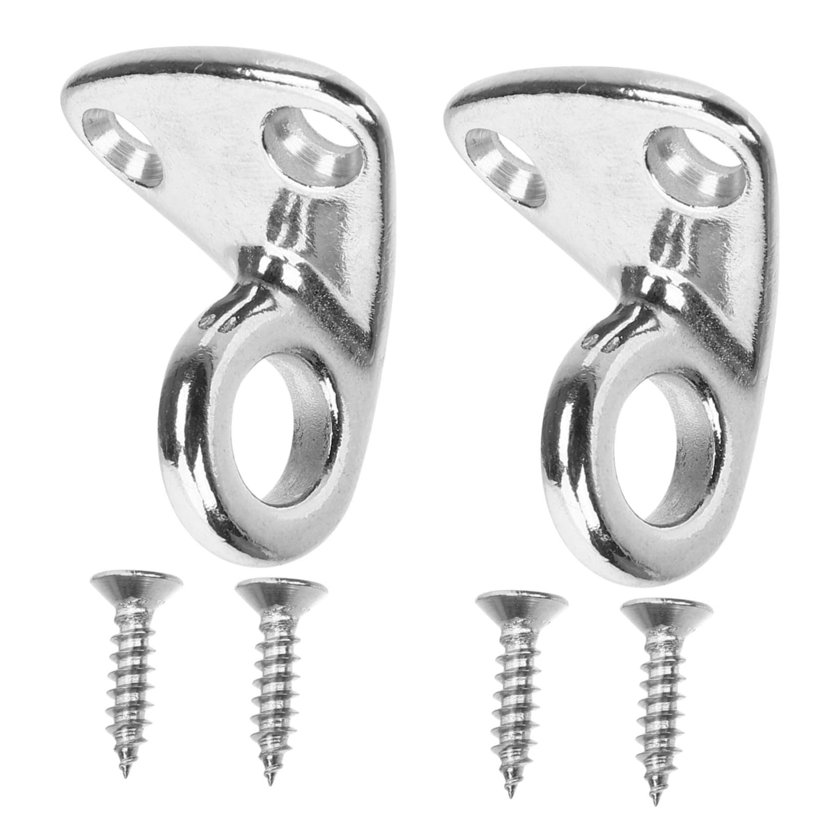 balacoo Boat Hooks for Docking Pack Heavy Duty Marine Hooks Easy Install Pre-Hole Design