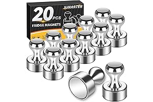 20-Pack Powerful Map Magnets for Versatile Use on Fridges, Whiteboards, and More
