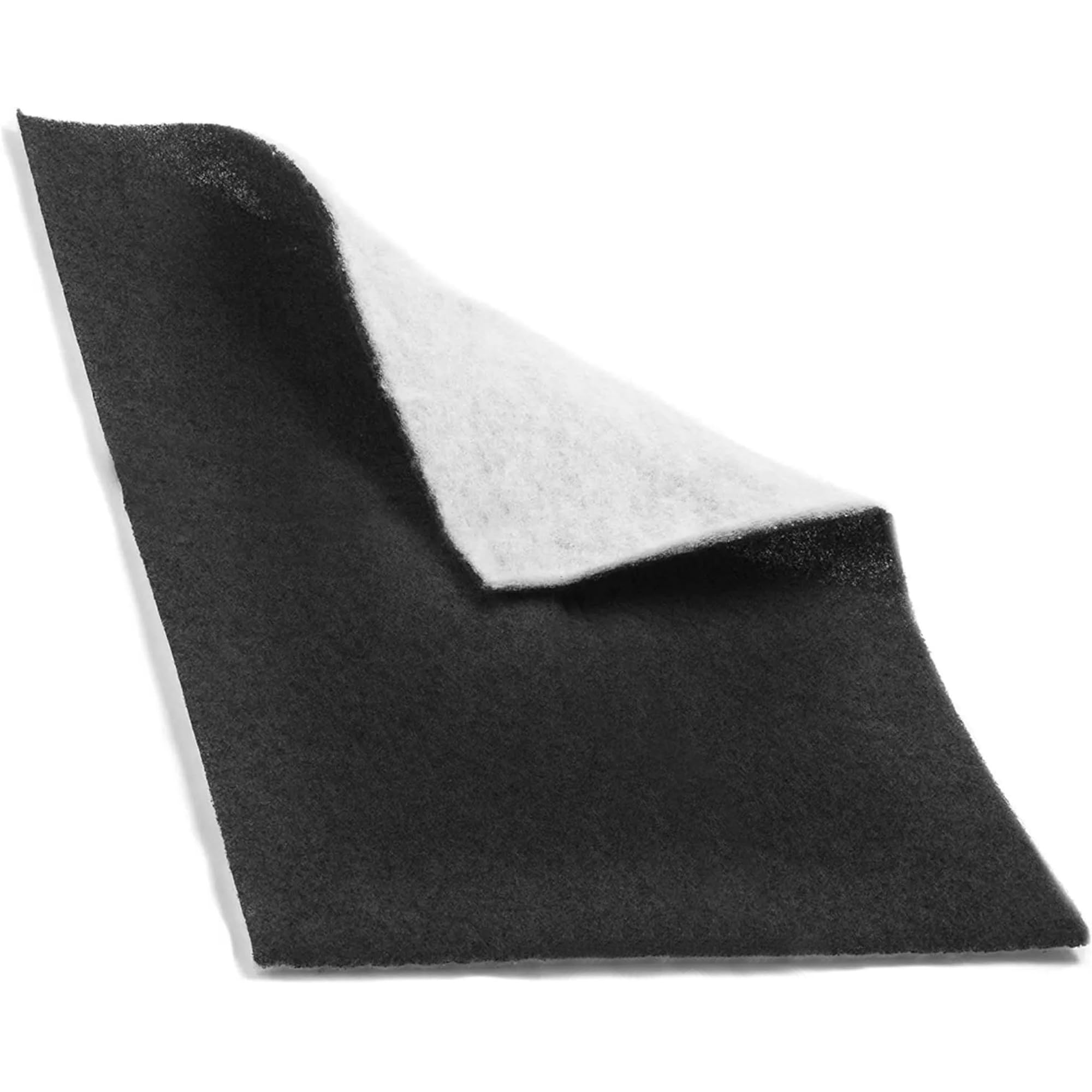 cyclingcolors 1 x Filter Cooker Hood Activated Carbon + Grease Filter Can Be Cut to Size Active Carbon Filter for Extractor Hood Extractor Extractor Cooker Filter Universal 57 x 47 x 1.5 cm Black