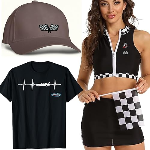 Miniatura 3 de Parches de bandera de carreras a cuadros F1, bandera bordada de carreras de automóviles a cuadros, parches para planchar para motocicleta,