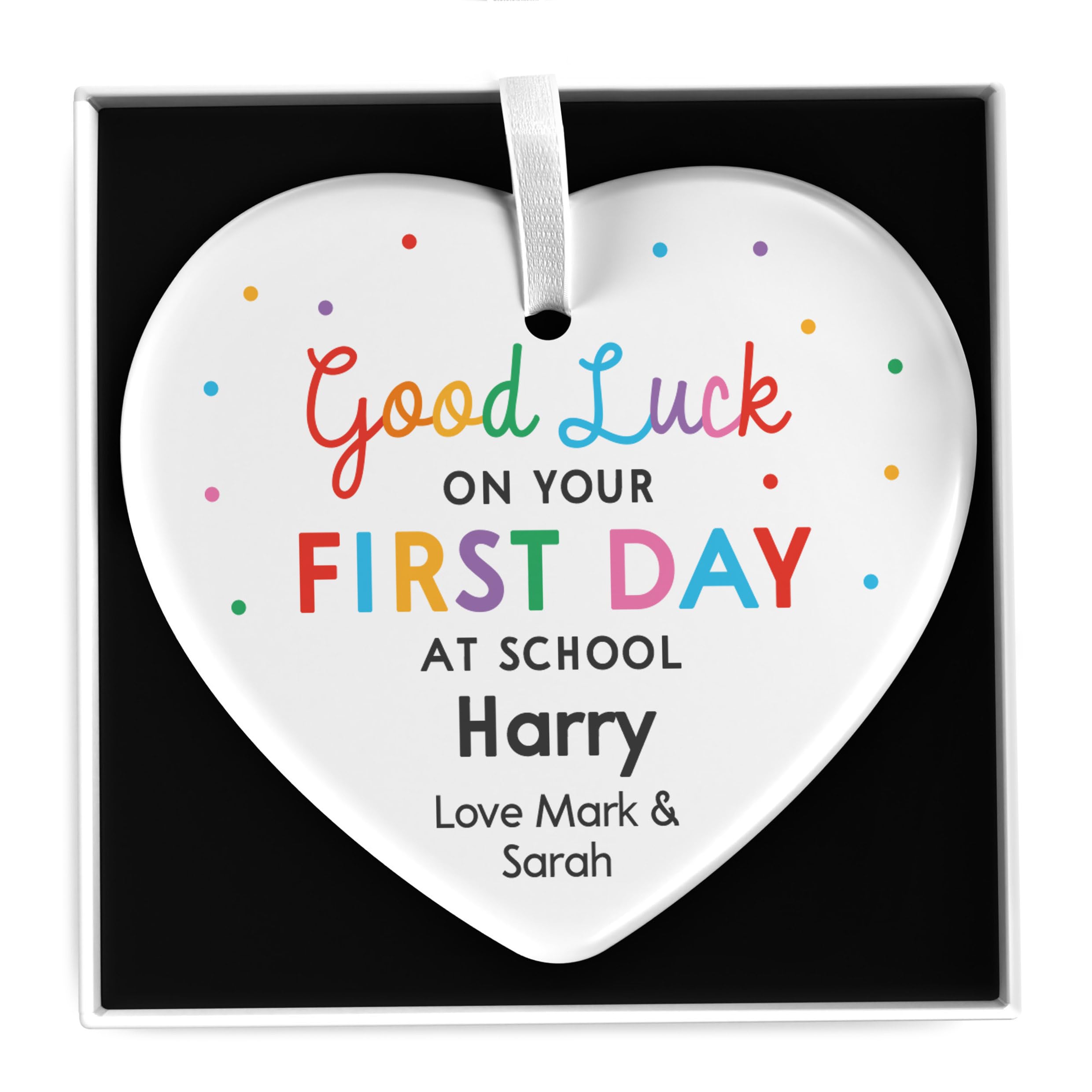 Beecreative First Day Of School Gifts, Personalised New School Good Luck