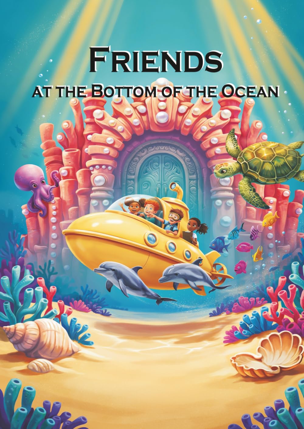Friends at the Bottom of the Ocean (Friends in Adventure - coloring book series)