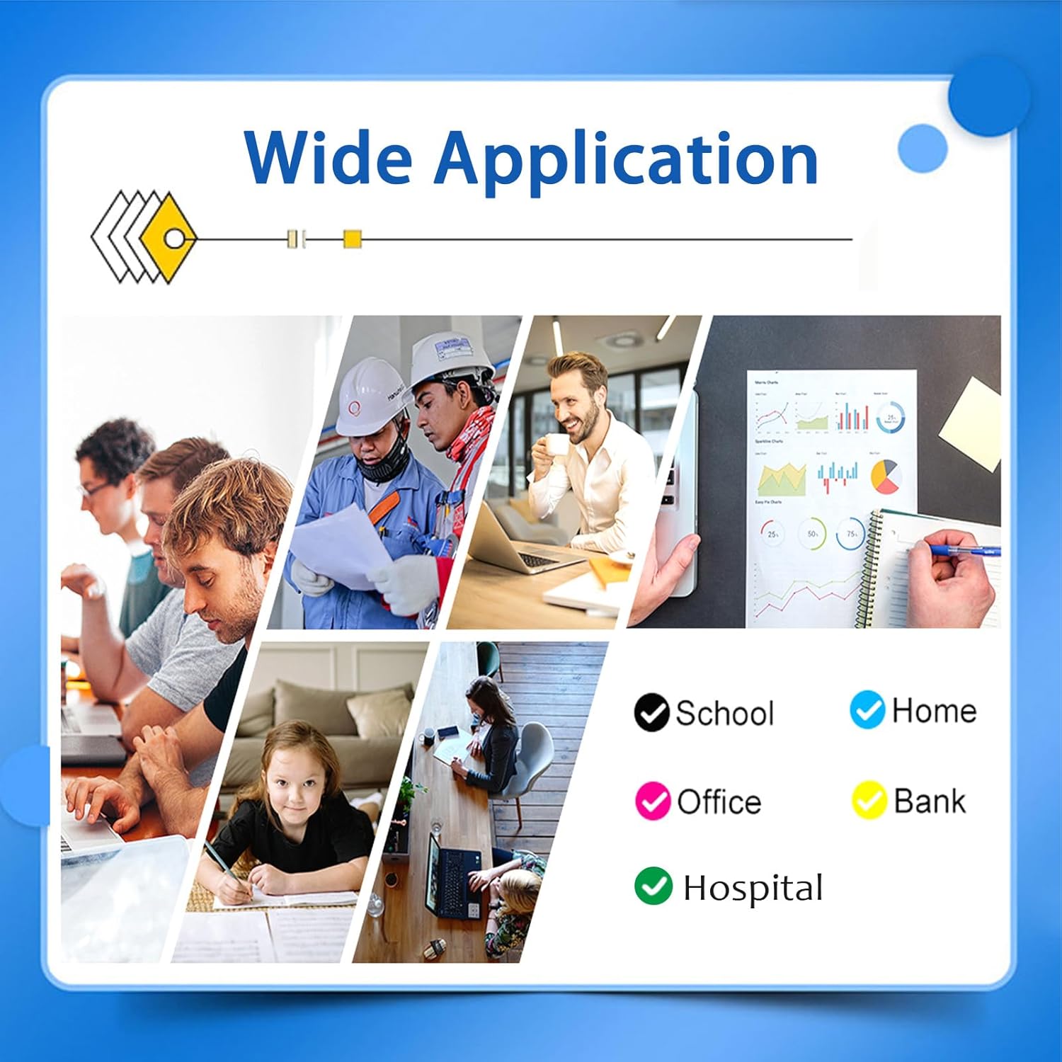 BCI-24BK Ink Cartridges Replacement,Compatible for Canon BCI-24 BK Ink Tank,Work for IP1000 IP1500 IP2000 MP110 MP130 S200 S300 S200spx MP360 MP370 MP390 Printer Black*4