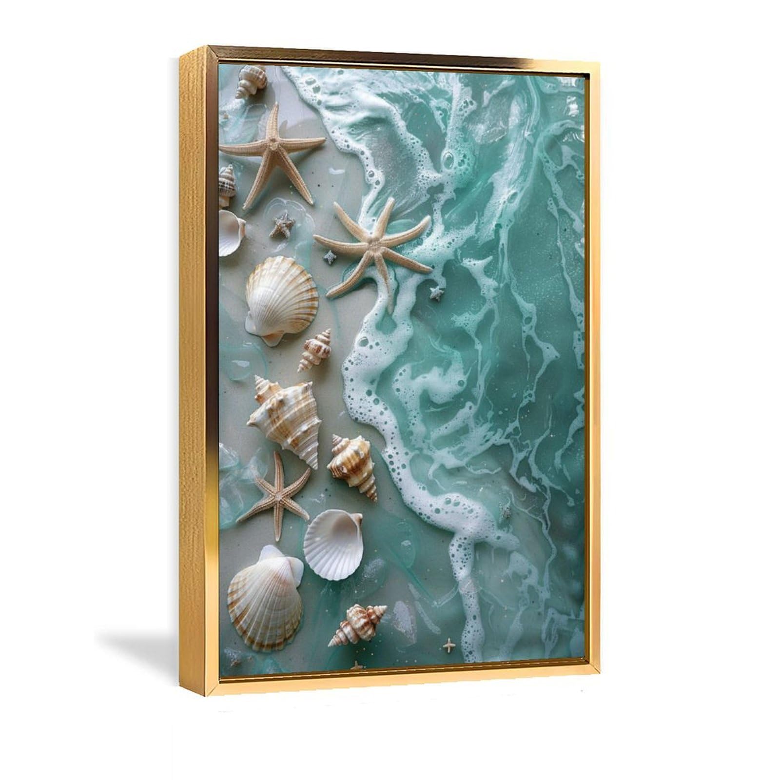 インテリアアート　海の置き物　美ら海　夏　インテリア雑貨　貝殻 インテリアアート 海の置き物 美ら海 夏 インテリア雑貨 貝殻