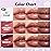 Peripera Ink Glasting Mini Gift Sets Lip Gloss 01 + 03 + 06 (2.5ml * 3), Long-Lasting Hydration, Moisturizing Stocking Stuffers, Korean Lip