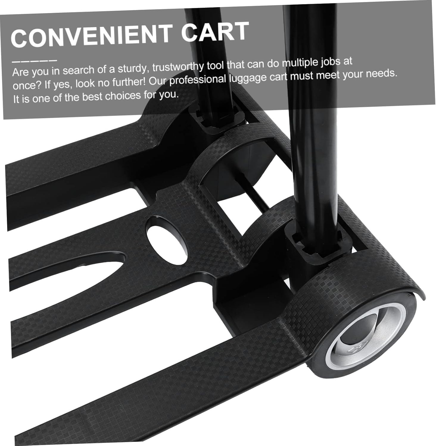 Portable Shopping Goods Trolley Folding Luggage Cart Trolley Cart Function