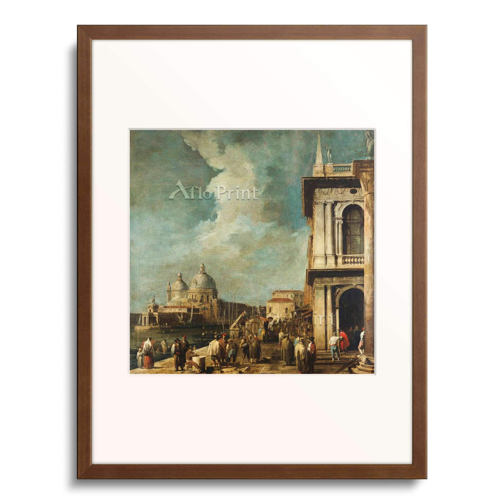 カナレット（本名　アントーニオ・カナル）、グランド・カナル ローマ、クィリナーレ宮殿の広場 | カナレット（ジョヴァンニ