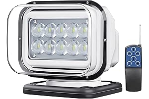 50W LED Search Light for Vehicles, Long Range Lighting