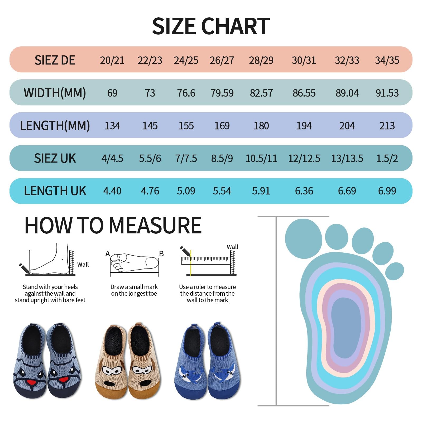 WateLves Zapatillas De Estar por Casa Pantuflas Infantiles Antideslizante Kids Slipper Suave Tejido De Punto Calcetines Zapatos Unisex NiñOs