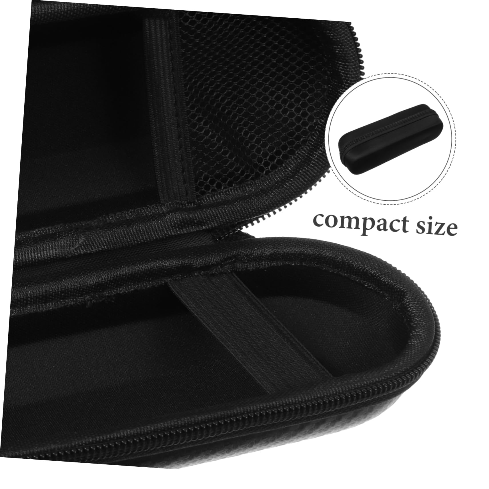 Beavorty 4 Pz scatola portaspazzolini portatile portatili custodia portal valige valigia custodia da viaggio per spazzolino e dentifricio custodie per spazzolini da viaggio eva Black