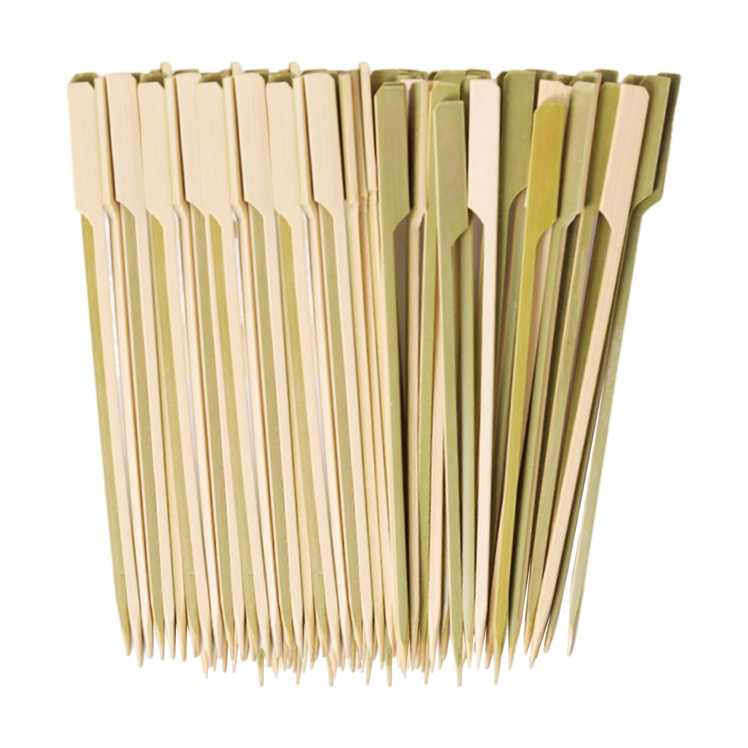 Bambou Brochettes Guimauve Bâtons en Bois Torréfaction Barbecue Bâtons
