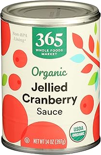 29 Chicken and Cranberry Sauce Recipes for Sweet & Savory Fans 133 365 by Whole Foods Market, Organic Jellied Cranberry Sauce, 14 Ounce