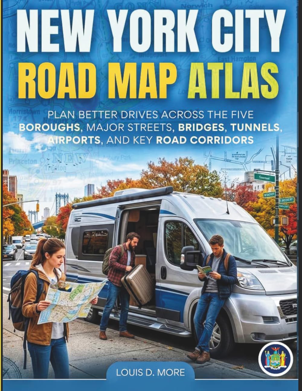 NEW YORK ROAD ATLAS 2026-2027[FULL COLOR]: PLAN BETTER DRIVES ACROSS THE FIVE BOROUGHS, MAJOR STREETS, BRIDGES, TUNNELS, AIRPORTS, AND KEY ROAD CORRIDORS