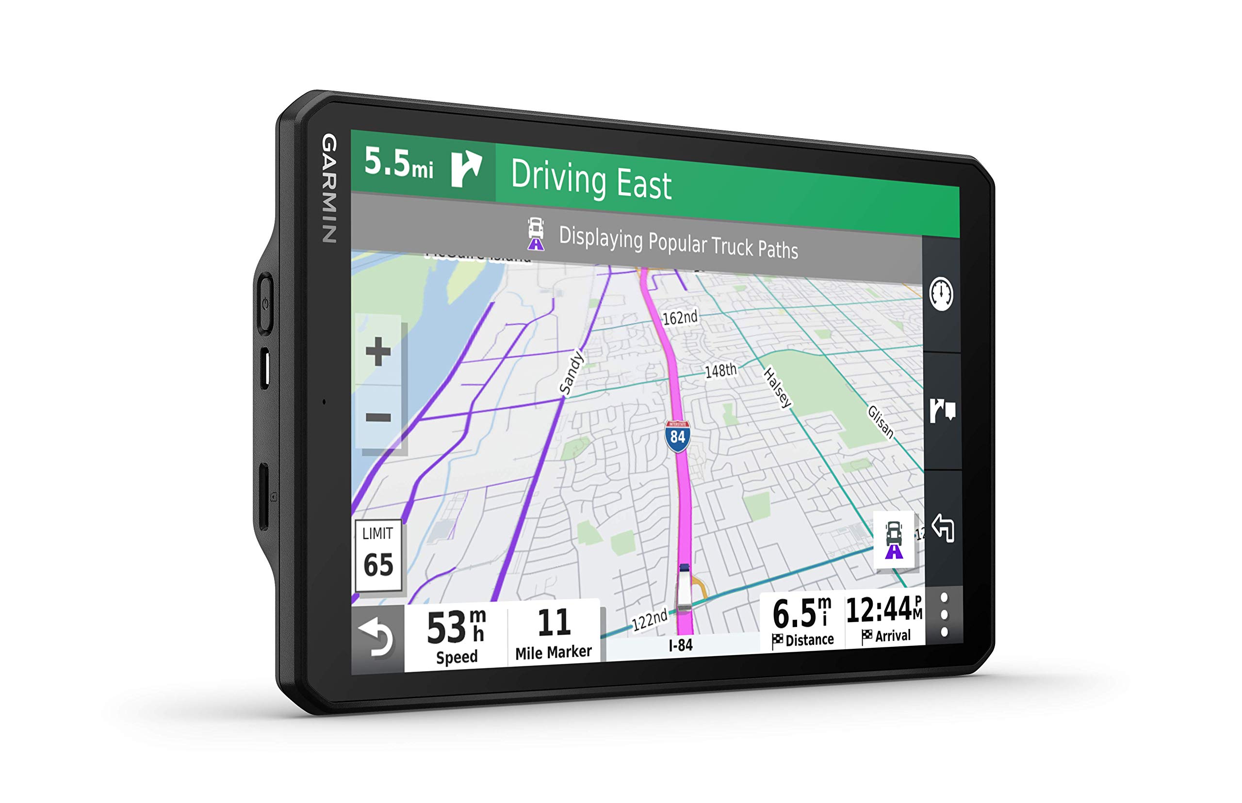 Garmin dēzl LGV800 MT-D, Infotraffico DAB, Display da 8", Mappa Europa, Navigazione in base a dimensioni, peso e carico, Truck Parking Europe