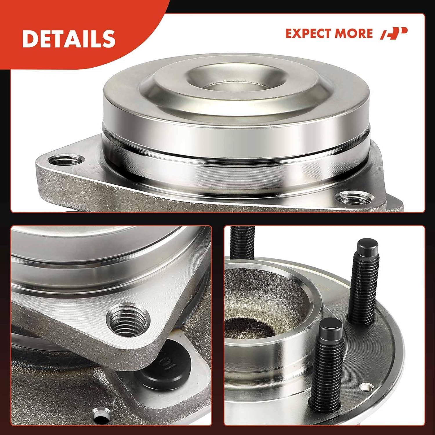 A-Premium Wheel Bearing and Hub Assembly with 5-Lug Compatible with Chevrolet Malibu 2016-2022 & Buick Lacrosse 2017-2019, Regal Sportback 2018-2020, Envision 2018 & Cadillac CT4 2020-2022