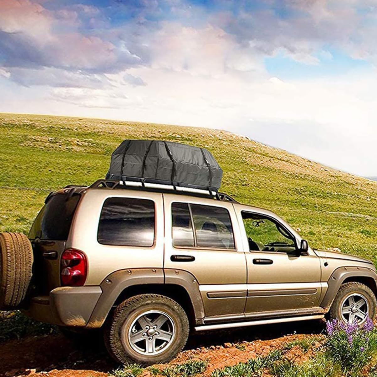 Vehicle Rooftop Cargo Carrier Car Top Carrier Bag Luggage Bag Easy Storage