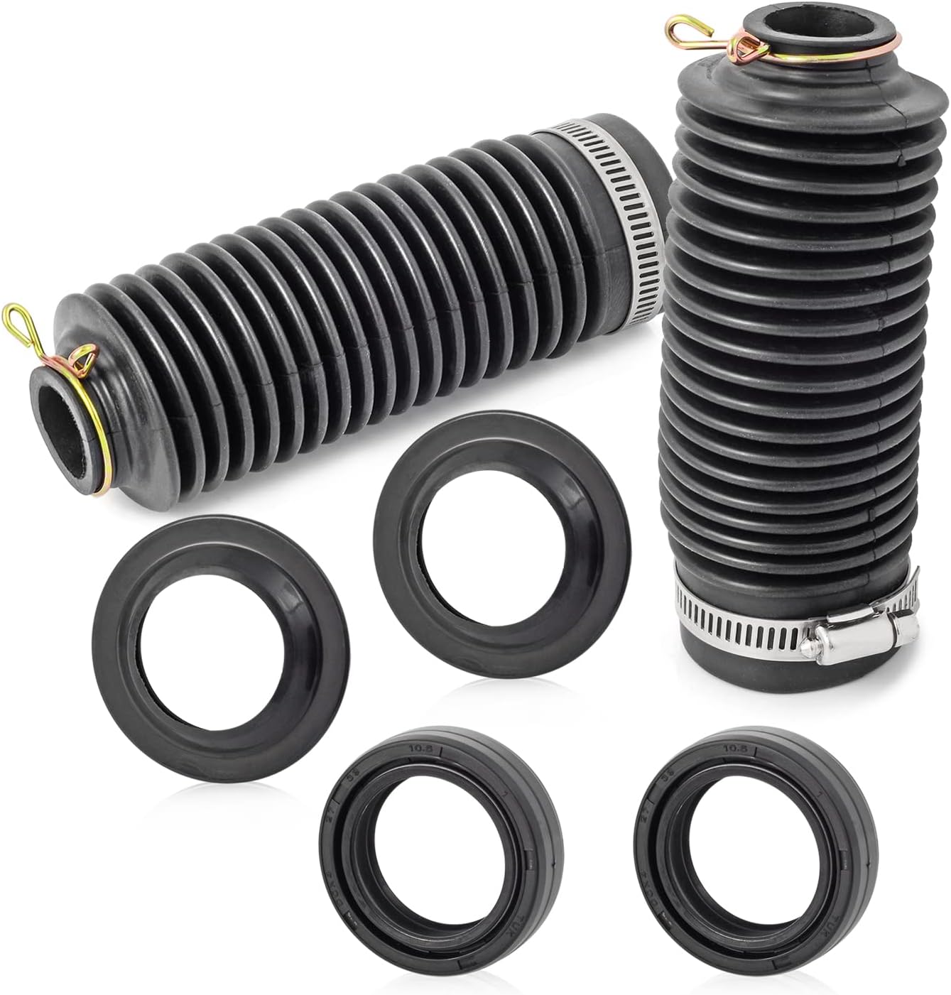 FRONT Fork Dust Seal Kit & FORK BOOT For HONDA 1985-2013 XR80R XR100R CRF80F CRF100F