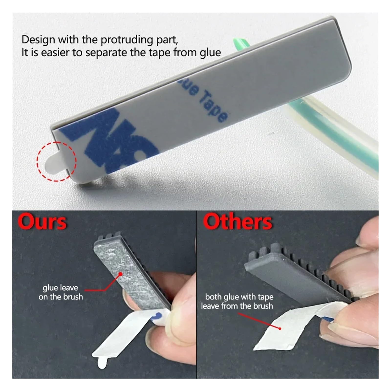 Düse Wischer for K1 K1C K1 MAX Silikon Pinsel 3D Drucker Düse Werkzeug(50pcs)
