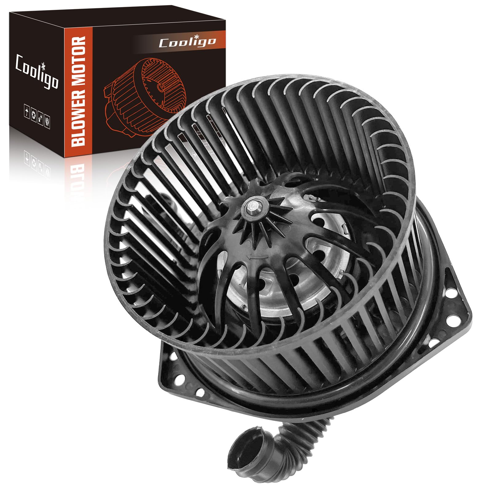 AC Heater Blower Motor with Fan 700046 Fit for Nissan Frontier 2000-2004, Sentra 2000-2004, Xterra 2000-2004, for Subaru Forester 1998-2000, Impreza 1997-2001,Replaces# 272205M000, 272278B401