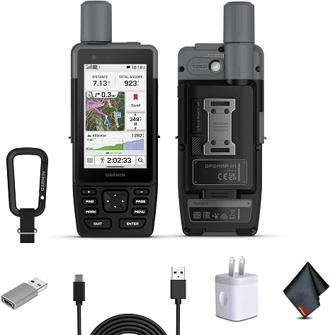 Garmin GPSMAP H1 Rugged Design Premium GPS Handheld Navigator for
