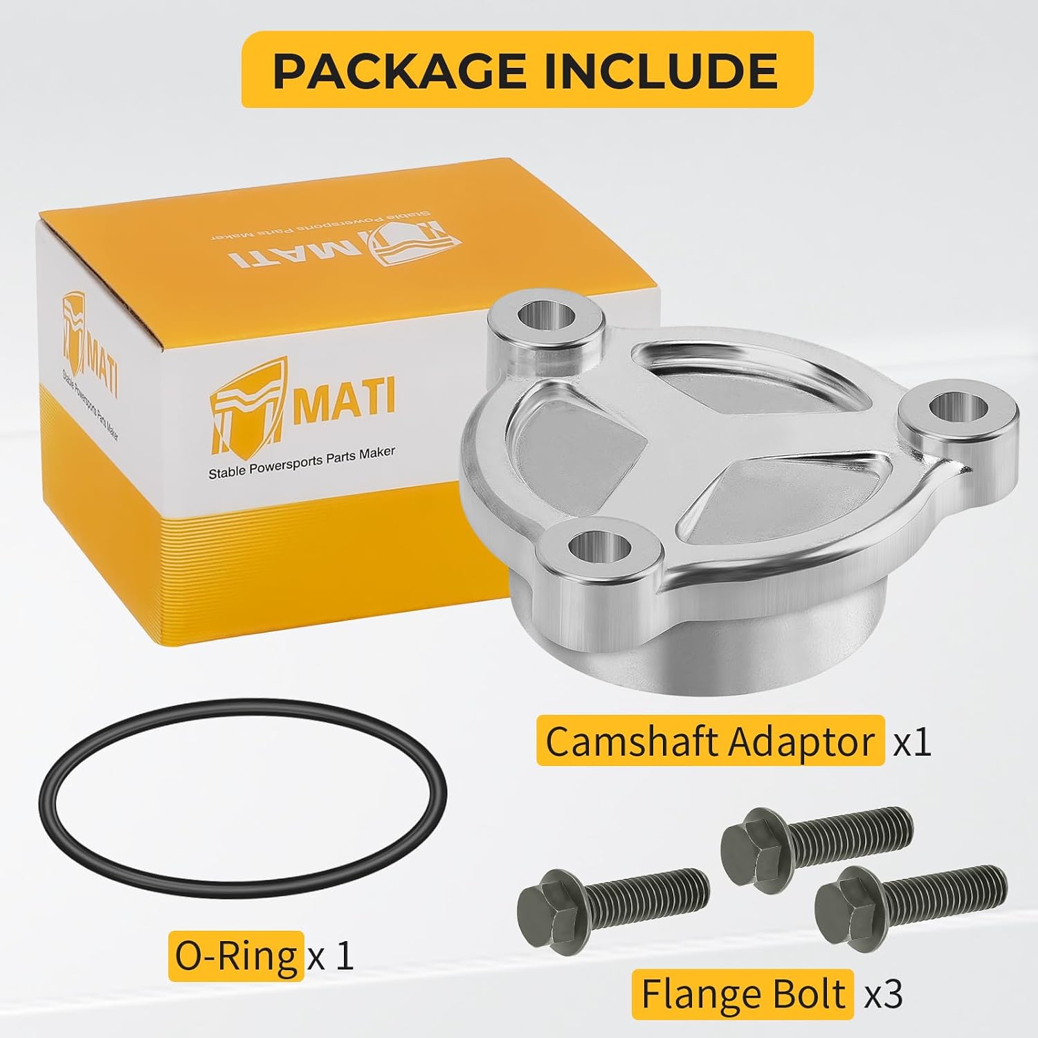 M MATI Camshaft Adaptor & Bolt for Polaris Sportsman Magnum Scrambler Worker Ranger 335 400 425 450 500 Xplorer Big Boss Xpedition ATP Hawkeye ATV PRO LUH 6X6 PPS 3084866 3084867