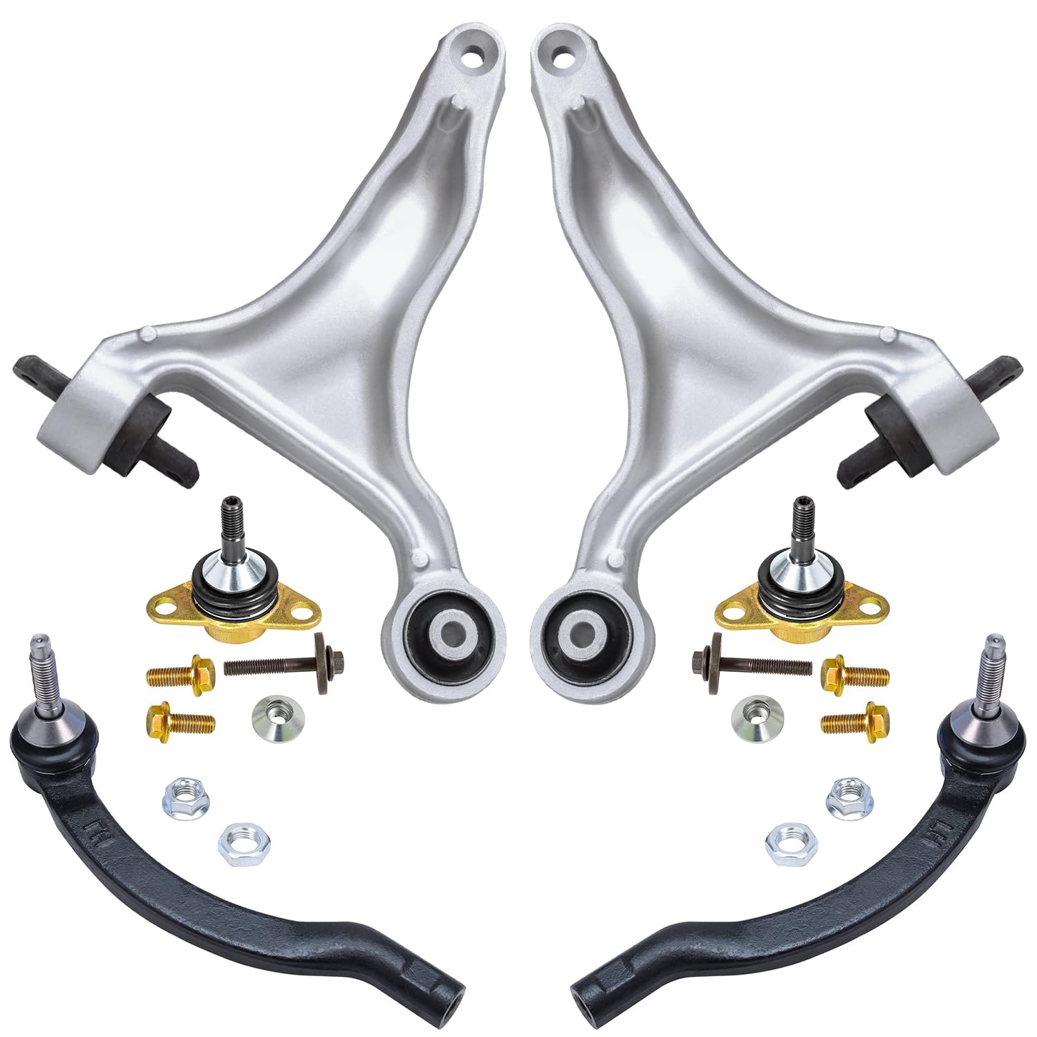 Detroit Axle - AWD Front End Suspension Kit for 2002-2005 Volvo V70, 2
