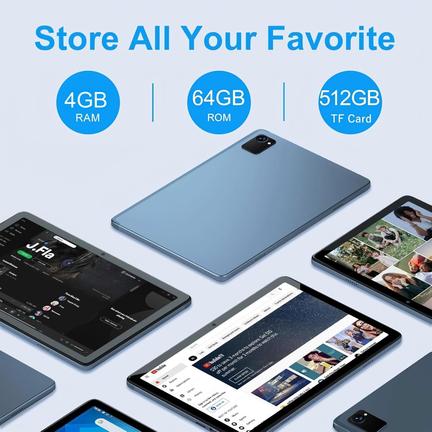 タブレット❤️10インチ Bluetooth5.0 アンドロイド 13 8コア Amazon.co.jp: 【2023容量アップグレード版 Android 13 8コア