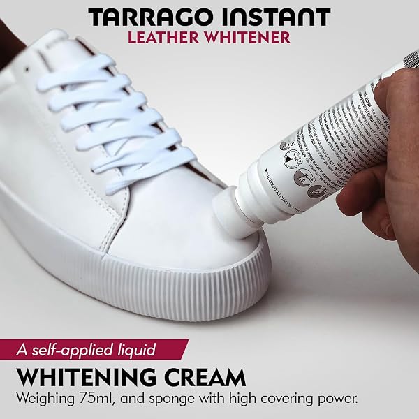 Super White 75 ml | Sbiancante Super Bianco | Pelle, Pelle Sintetica e Tela | Sneakers e Scarpe in Pelle 75 ml - 2