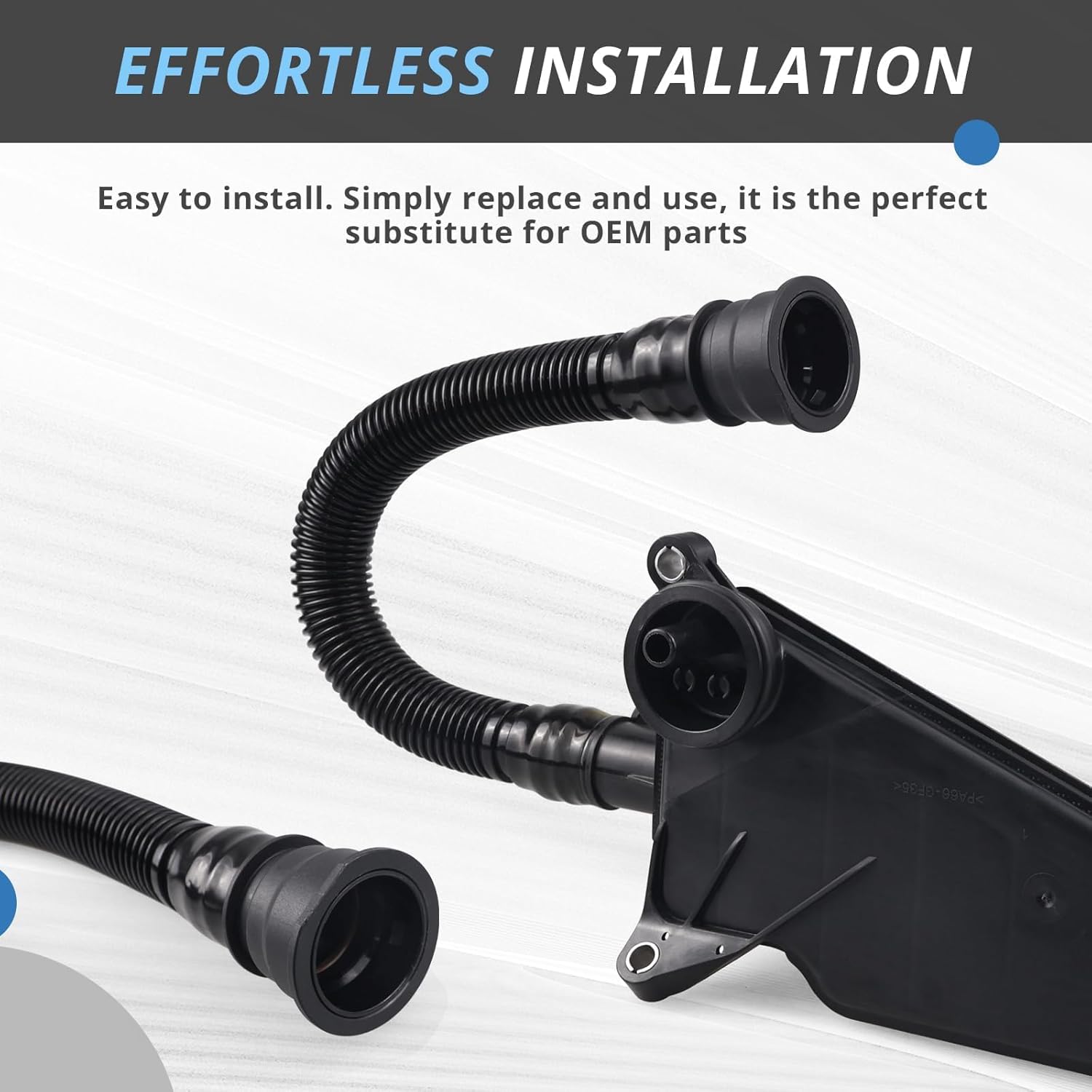 PC3Z-6A785-A Air Oil Separator Assembly Compatible with Ford F250 F350 Super Duty 2023-2024 OR 2011+ 6.7L Powerstroke Diesel Replace# PC3Z-6A785-A, PC3Z6A785A