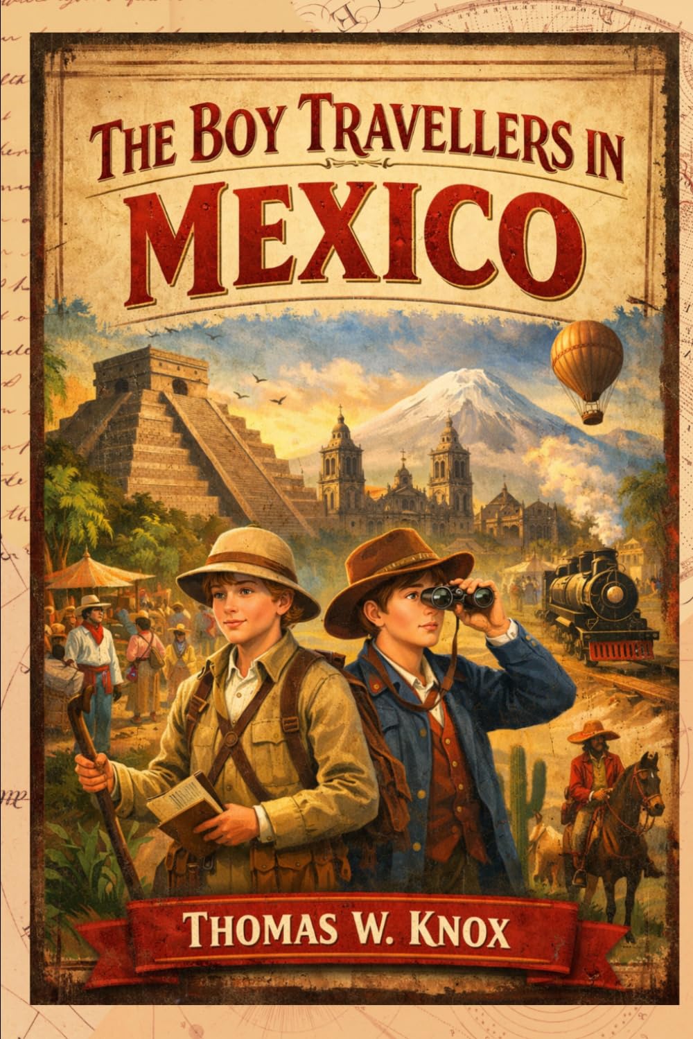 The Boy Travellers in Mexico: Exploring 19th-Century Mexico-A Journey of Discovery, Culture, and Adventure With Original Illustrations
