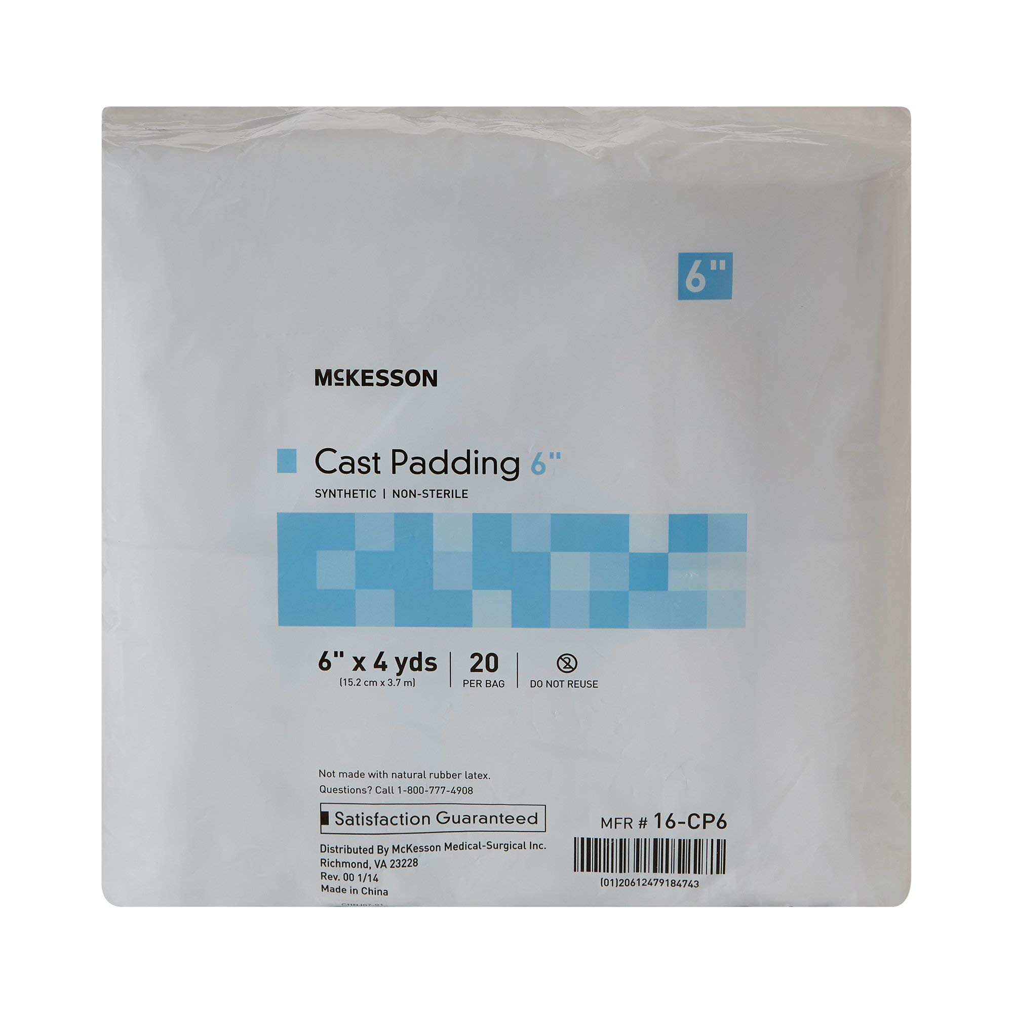 Amazon.com: McKesson Cast Padding, Non-Sterile, Polyester, 6 in x