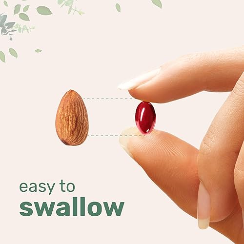 Miniatura 6 de Micro Ingredients CoQ10 200mg por porción  240 cápsulas de gel con aceite de MCT de coco  Coenzima Q10 de alta absorción como ubiquinona  Apoyo