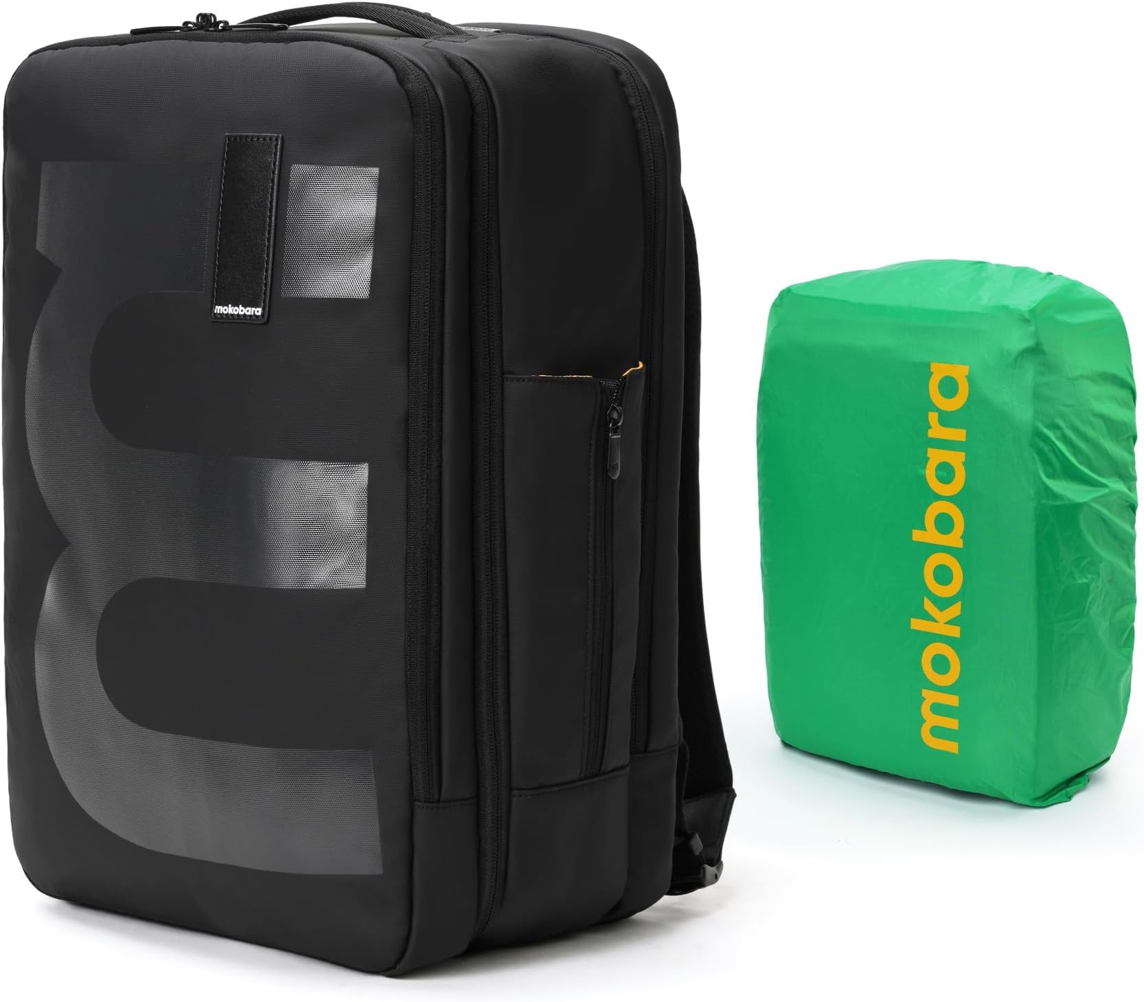 MOKOBARA The Em Travel Backpack | 45L Capacity | Laptop Compartment Fits 16 inch | Water-Resistant Polyester | Business Travel & Outdoor Adventures | Ergonomic Design & Padded Straps