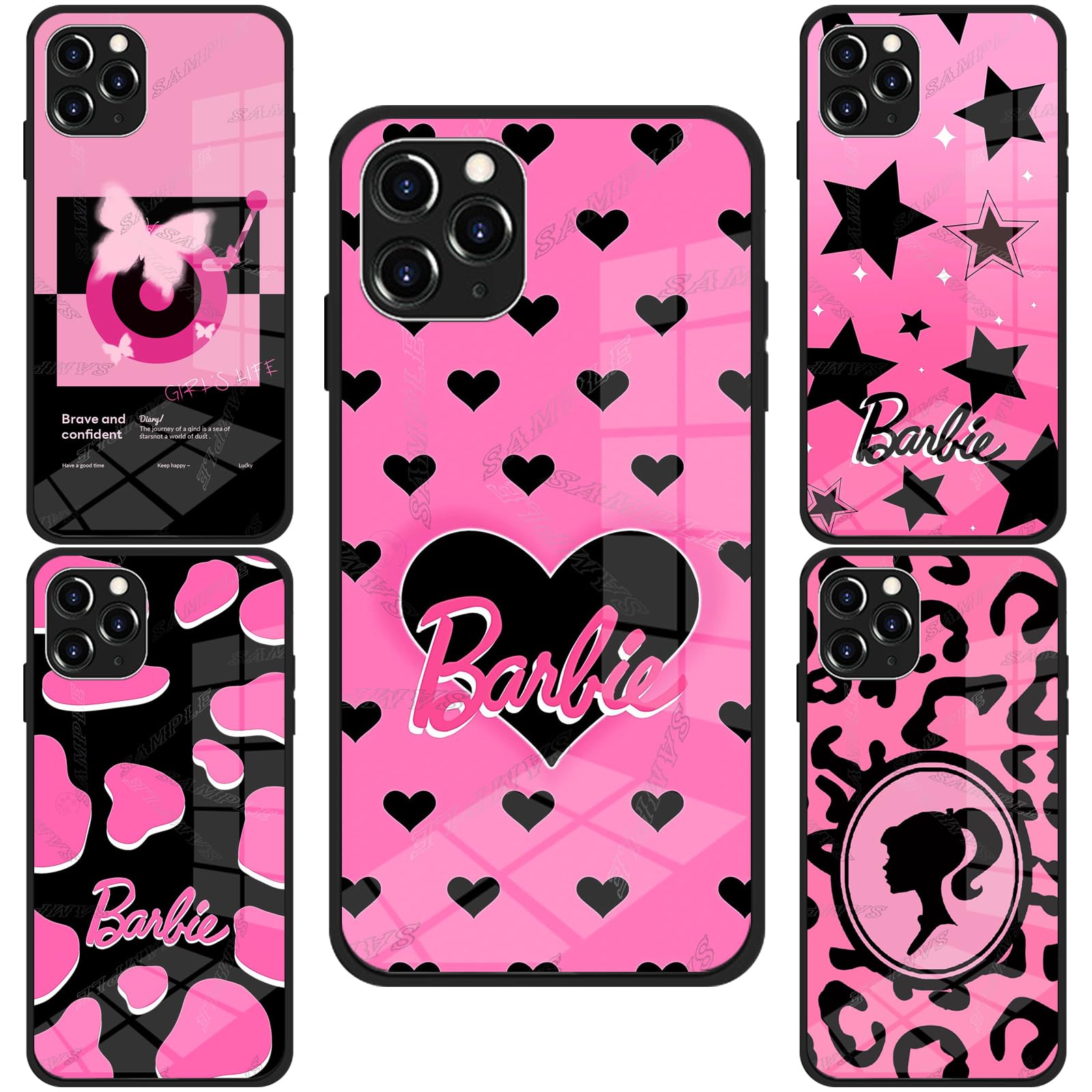 バービー　BARBIE　iPhoneケース　モバイルプロテクター　11個セット バービー BARBIE iPhoneケース モバイルプロテクター 11個セット