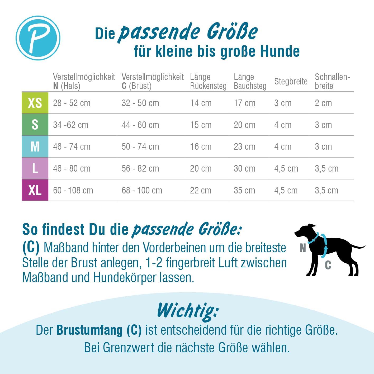 Petlando Hundegeschirr gepolstert, Mesh Y-Comfort, weich, stufenlos verstellbar, besonders leicht & atmungsaktiv, fellschonend, ergonomisch, Brustgeschirr für große Hunde, Mokka, L