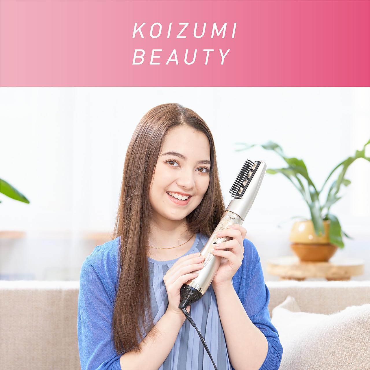 値下げ‼︎KOIZUMI ION BALANCE CURLING DRYER Koizumi Curling Dryer Twin Negative Ion Lightweight Slim